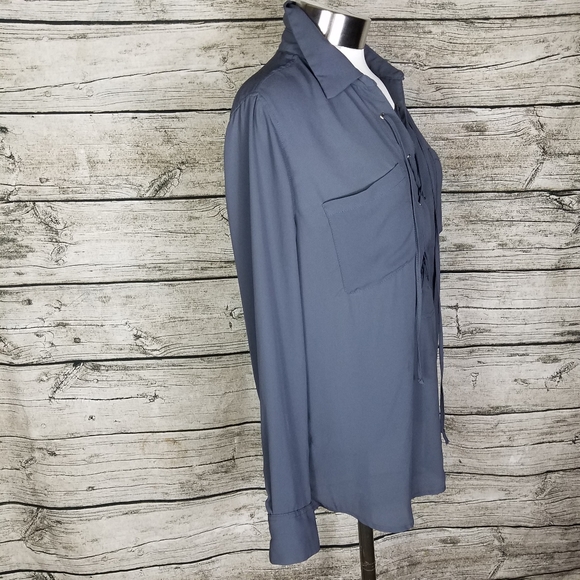 olivaceous Gray Long Sleeve Shirt Size Small.
Pit - Picture 3 of 7